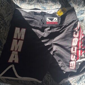 Black MMA Training Shorts